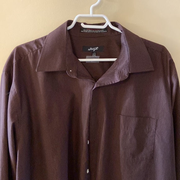 Forsyth long sleeve button down dressy shirt XL - Picture 3 of 5